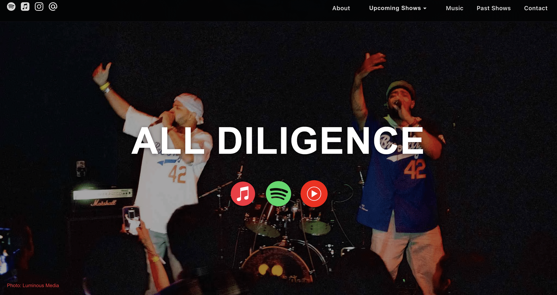 All Diligence Website